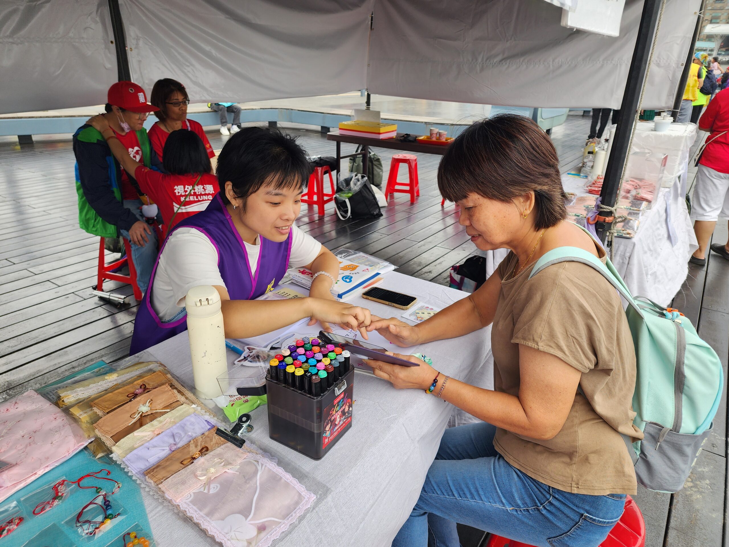 基隆社造成果海洋廣場綻放　多元故事勾勒港都新風貌