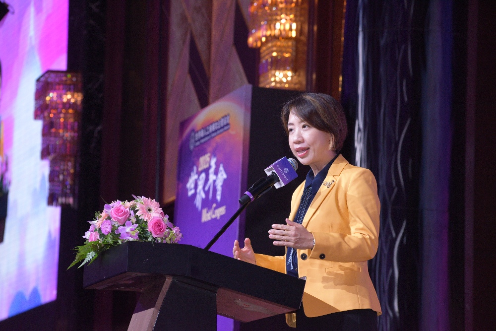 圖▲閉幕典禮僑委會李妍慧副委員長致詞。