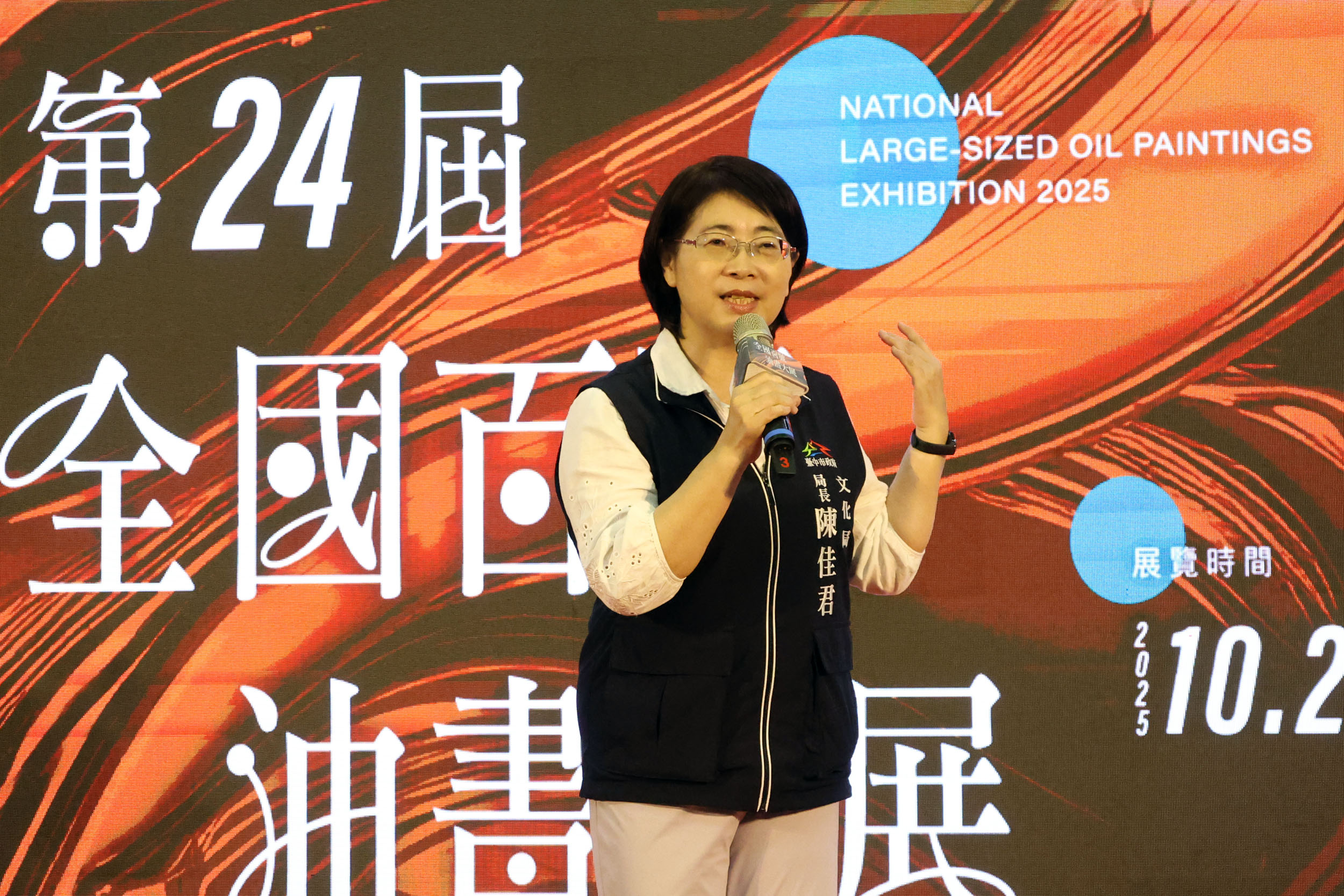 全國百號油畫大展吸睛 挑戰極限縱覽時代精神