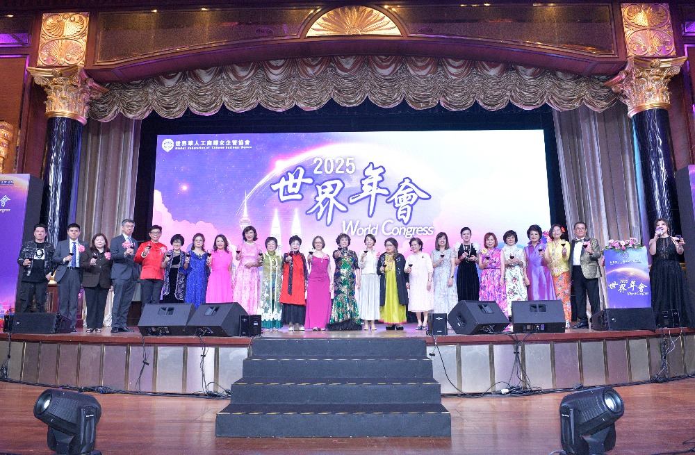 圖▲外交部晚宴敬酒儀式。