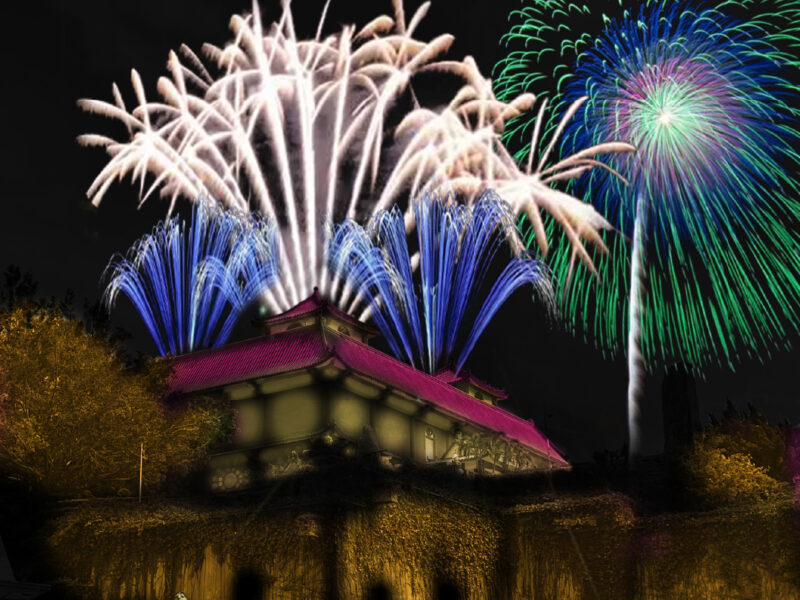 圖文：劍湖山12/25一日限定活動  300秒聖誕高空花火搶先放。