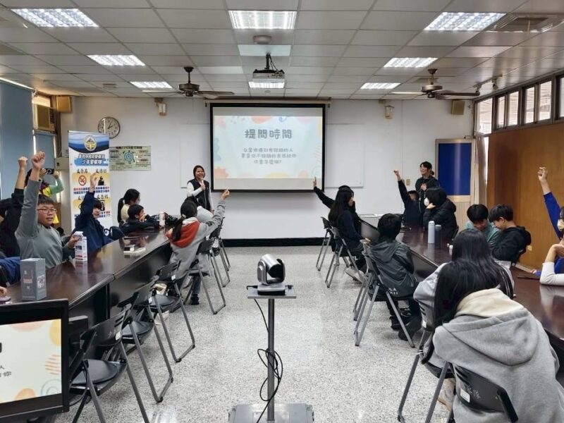 圖文：中市少年隊：在青春留下自我肯定的印記　陪伴少年堅定拒絕毒品。