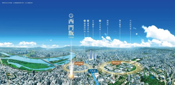 萬華區在西區門戶計劃帶動下積極補漲,新案單價已站穩百萬大關。最新預售案「西門翫」挾雙捷交會西門站350米、一站直抵國門雙子星的絕佳優勢,成為置產族卡位國門建設紅利的增值首選。(圖/西門翫提供)