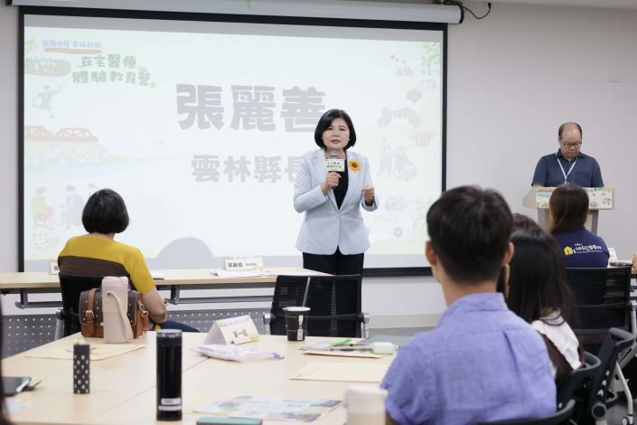 張縣長期勉學員透過體驗教育營，認識並投入在宅醫療照護網絡。